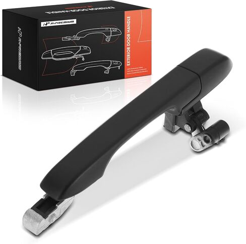 A-Premium Rear Right Passenger Side Exterior Door Handle Compatible with Honda CR-V CRV 2002 2003 2004 2005 2006, Textured Black in Saudi Arabia