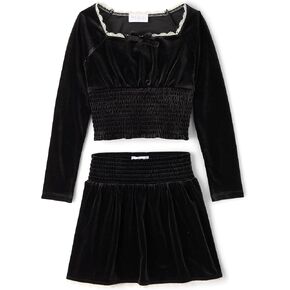 The Children's Place girls Smocked Top and Skirt 2 Piece Set in Kuwait