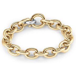 MVMT Women's Gold/Stainless Steel Rounded Lifesaver Chain Bracelet in Kuwait