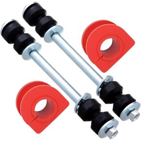 SCITOO 4pcs Front Suspension Kit Sway Bar End Link Bushing fit for GMC Savana Sierra Yukon XL 1500 2500 3500 1999-2019 for Hummer H2 2003-2009 K6439 K80631 in Saudi Arabia