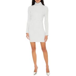 Forever 21 Womens Turtleneck Mini Sweater Dress in Saudi Arabia