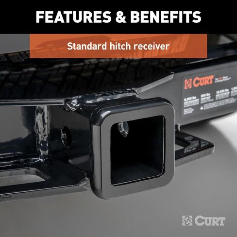 CURT 13629 Class 3 Trailer Hitch, 2-Inch Receiver, Fits Select Ford Escape PHEV, Lincoln Corsair PHEV in Saudi Arabia