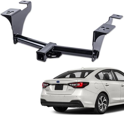 7422443431464 Compatible with 2020-2025 Legacy/Outback Class 3 III Black 2" Receiver Trailer Hitch in Saudi Arabia