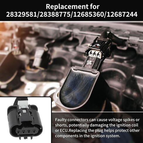 No.28329581 Fuel Injection Ignition Harness for Chevrolet Silverado 1500 2014-2019 for Left Hand Fuel Rail 5.3L 6.2L V8 Wiring Harness Plug in Saudi Arabia