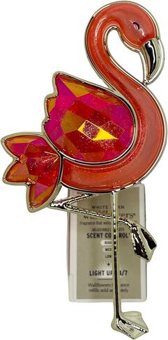 Bath and Body Faceted Pink Flamingo Adjustable Wallflowers Scent Control Fragrance Nightlight Plug in Saudi Arabia
