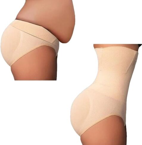 شورت عالي الخصر لملابس داخلية للنساء للتحكم في البطن من فاجا للنساء، مقاس S-XXL in Kuwait