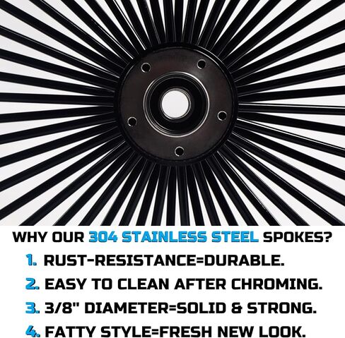 21 * 3.5'' 52 Stainless Steel Spokes Front Dual Wheels W/ABS Bearing for 2008-later Touring 21 Inch Harley Wheels and Rims Updating in Kuwait