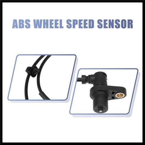 1 Pair Front Left Right ABS Wheel Speed Sensor No.89542-52010/89543-52010 for Toyota Echo 2000-2005 for Scion XA 2004-2006 for Scion XB 2004-2006 Durable Material in Saudi Arabia