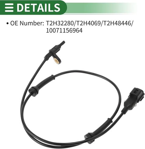 ABS Wheel Speed Sensor ABS Sensor No.T2H32280/T2H4069/T2H48446/10071156964 for Jaguar Xe 2016-2023 1 Pc Front Left Front Right in Saudi Arabia