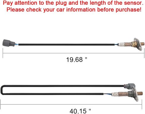 JDMON 2PCS Oxygen O2 Sensor Upstream Downstream Replacement for 2000-2004 Toyota Tacoma 2.4L 2.7L 3.4L Compatible with 234-4189, 2344189, 234-9001, 2349001 in Saudi Arabia