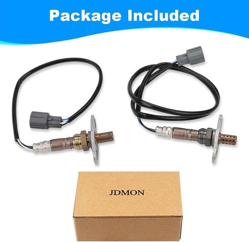 JDMON 2PCS Oxygen O2 Sensor Upstream Downstream Replacement for 2000-2004 Toyota Tacoma 2.4L 2.7L 3.4L Compatible with 234-4189, 2344189, 234-9001, 2349001 in Saudi Arabia