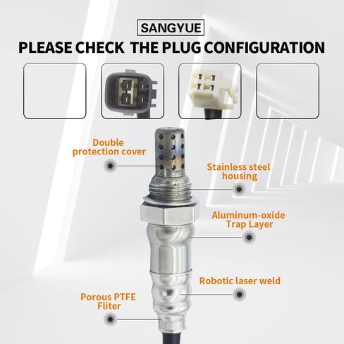 2PCS Oxygen O2 Sensor 1 & 2 for 2011-2013 Toyota Corolla Matrix 1.8L Upstream + Downstream in Saudi Arabia