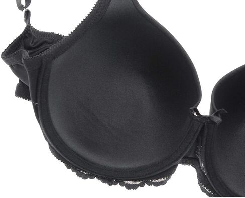 Women's Bra,Underiwre Full Support Bra,Wide Rib Straps T-Shirt Push Up Bra Everydaywear 34C-46DD in Kuwait