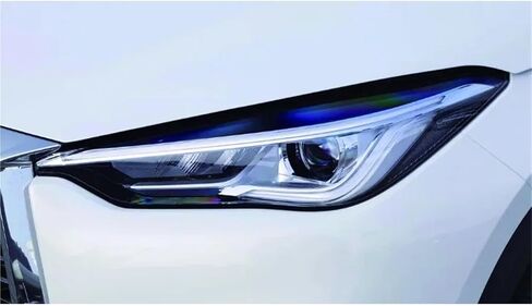 غطاء عدسة أمامي للسيارة متوافق مع إنفينيتي QX50 2018-2023 غطاء أمامي غطاء زجاج أمامي يحل محل أباجورة المصابيح الأصلية (1 قطعة يسار) in Saudi Arabia