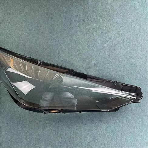 غطاء عدسة أمامي للسيارة متوافق مع إنفينيتي QX50 2018-2023 غطاء أمامي غطاء زجاج أمامي يحل محل أباجورة المصابيح الأصلية (1 قطعة يسار) in Saudi Arabia