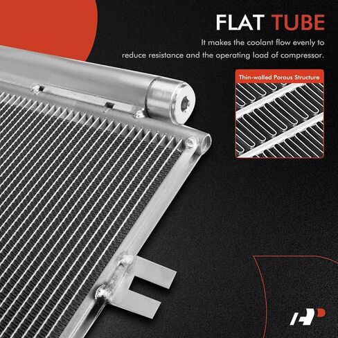 A-Premium Air Conditioning A/C Condenser Compatible with Honda Odyssey 2018 2019 2020 2021, V6 3.5L, Replace# 80100THRA01 in Saudi Arabia
