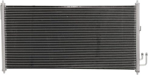 Replacement Radiator and AC A/C Condenser Compatible for 2003 2004 2005 2006 2007 for Nissan Murano in Saudi Arabia