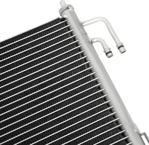 Replacement Radiator and AC A/C Condenser Compatible for 2003 2004 2005 2006 2007 for Nissan Murano in Saudi Arabia