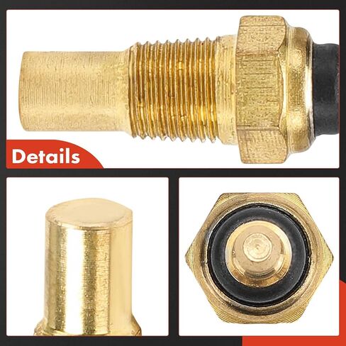 A-Premium Engine Coolant Temperature Sensor Compatible with Honda, Ford, Acura, Mazda & Mercury Models - Civic, Accord, Prelude, Integra, Legend, Festiva, Probe, 323, B2200, B2600, Capri, Tracer in Saudi Arabia