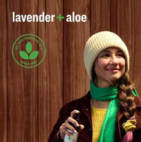 Everyone Hand Sanitizer Spray, 2 Fl Oz (Pack of 6), Lavender and Aloe, Plant Derived Alcohol with Pure Essential Oils, 99% Effective Against Germs in Kuwait