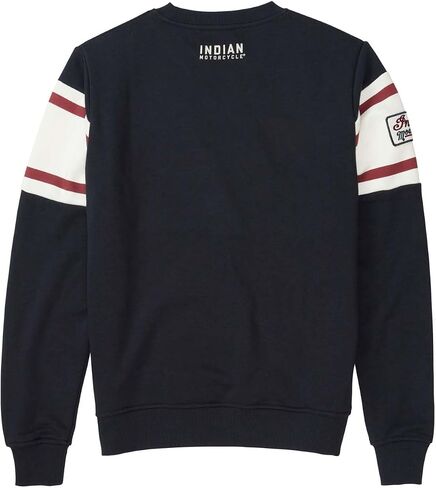 Indian Motorcycle Womenâ€s Colorblock Sweatshirt, Navy in Saudi Arabia