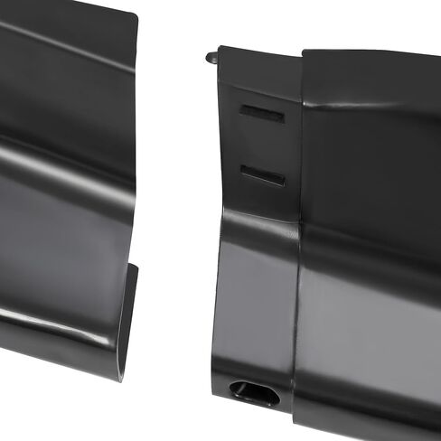 HECASA 3Pcs Front Bumper Lips Compatible with 2006-2009 Nissan 350Z Under Chin Spoiler Splitter Protector Body Kit Black PP Plastic in Saudi Arabia