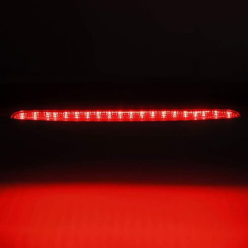 ModifyStreet أسود مطفي لسيارة 2013-2017 Accord 4Dr سبويلر خلفي مع ضوء فرامل LED in Kuwait