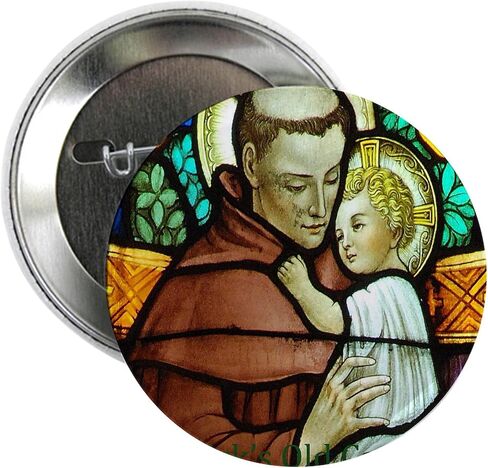 CafePress St Anthony 2.25 Button 2.25" Button in Saudi Arabia