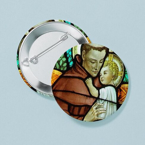 CafePress St Anthony 2.25 Button 2.25" Button in Saudi Arabia