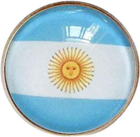 Uijokdef 1 PCS National Flag Pin Round,Lapel Pins party Gifts, Patriotic Pin for Men/Women,National Flag Brooch Accessories Party Favors, Hat Suit Decorations in Saudi Arabia