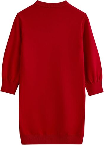 Girls Winter Long Sleeve Holiday Christmas Knit Pullover Sweater Dress in Kuwait