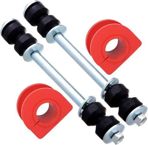 SCITOO 4pcs Front Suspension Kit Sway Bar End Link Bushing fit for GMC Savana Sierra Yukon XL 1500 2500 3500 1999-2019 for Hummer H2 2003-2009 K6439 K80631 in Saudi Arabia