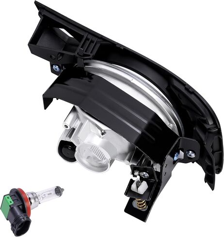 Front Fog Light Pair Compatible with 2008-2010 Honda Odyssey Bumper Fog Lamp Assembly Clear Lens Plastic+Glass Replacement for HO2592121 HO2593121 LH & RH in Kuwait