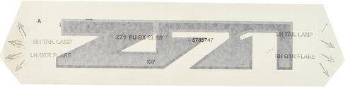 GM Genuine 15785747 Pick Up Box Decal in Saudi Arabia