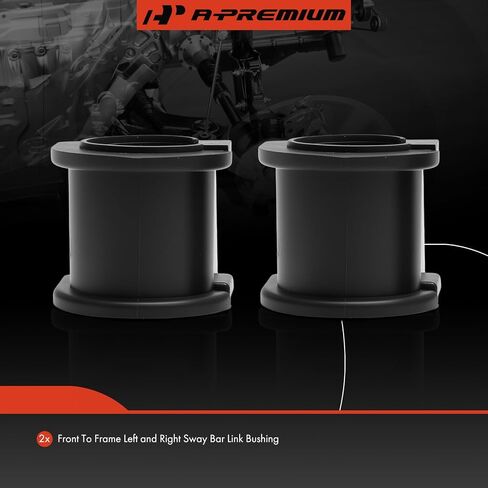 A-Premium 2 x Front To Frame Sway Bar Bushing Kit, Compatible with Jeep Grand Cherokee 1993-1998, Wrangler 1987-1995, Cherokee 1984-2001, Comanche 1986-1992, Grand Wagoneer, Wagoneer in Saudi Arabia