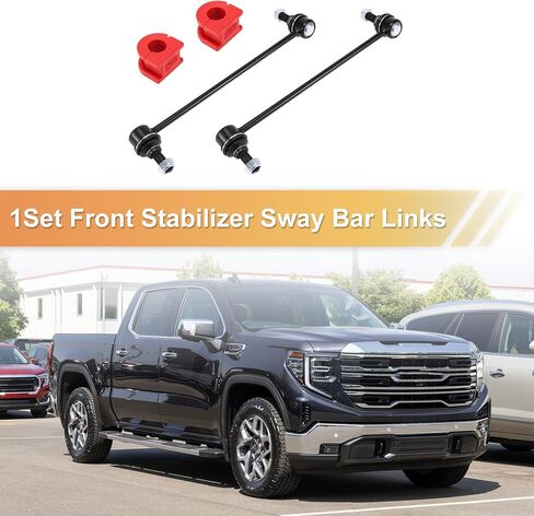 X AUTOHAUX 1 Set Front Sway Bar Links Stabilizer Link Kit with Bushing for GMC Terrain for Chevrolet Equinox Suspension Kit No.15779960/15779961/25918986 in Saudi Arabia