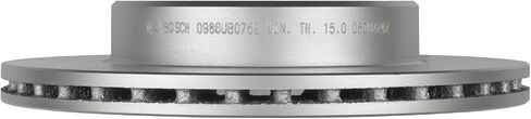 BOSCH 26010765 QuietCast Premium Disc Brake Rotor - Compatible with Select Honda Civic, CRX, Insight, Wagovan; FRONT - Single in Saudi Arabia