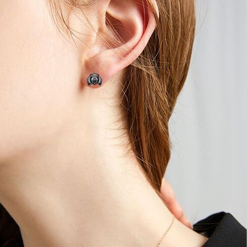 German Shepherd Earrings/Dachshund Earrings/Yorkie Earrings/Schnauzer Earrings 925 Sterling Silver Dog Jewelry Animal Stud Earring Birthday Gift for Women Dog Lover in Saudi Arabia