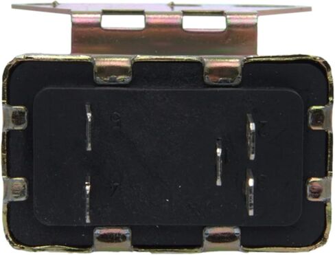 Replacement HVAC Blower Motor High Speed Relay for 1971-1972 Buick Electra, Estate Wagon, LeSabre (7.5L V8) (5 Term) in Saudi Arabia