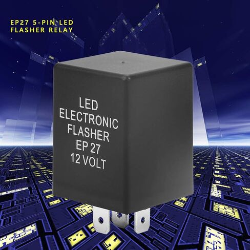 مرحل فلاش LED EP27 لتشغيل فلاش Hyper Flash Fix 12 فولت، مناسب لدوران LED أو الأضواء العادية in Saudi Arabia