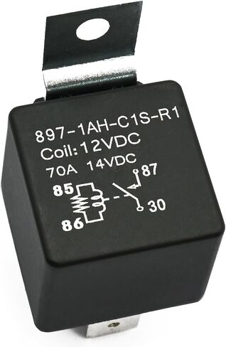 1 حزم 897-1AH-C1S-R1-U06 مرحل، 12 فولت 70 أمبير 4 دبابيس، مرحل السيارة in Saudi Arabia