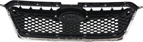 KARPAL Front Bumper Grille Grill Compatible with 2015 2016 SUBARU Impreza w/Molding Trim in Saudi Arabia