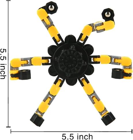 16Pack Transformable Fidget Spinner Toys Set, Sensory Toy for Party Favor in Saudi Arabia