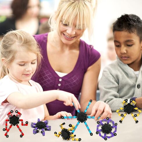 16Pack Transformable Fidget Spinner Toys Set, Sensory Toy for Party Favor in Saudi Arabia