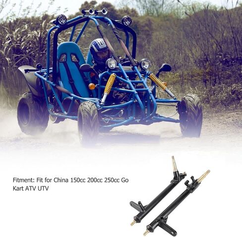 UTV Steering Strut Knuckle Spindle, 1 Pair 42mm Steering Strut Knuckle Spindle Metal Alloy for Kart Quad Bike in Saudi Arabia