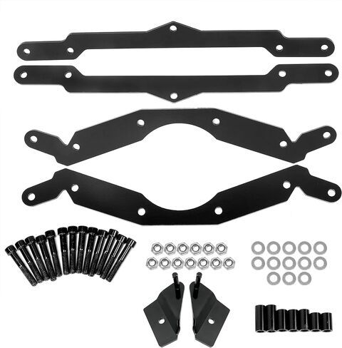 Kojem 3" Lift Kit + Sway Bar Quick Disconnect Suspension Lift Compatible with 2007-2014 Polaris RZR 800 Heavy Duty Steel -Black in Saudi Arabia