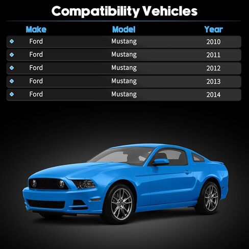 1 Pair Front Bumper Retainer Support Clip Bracket Left Driver & Right Passenger Fit For Ford Mustang 2010-2014 Hold Mount Cover Replaces For AR3Z17C861B AR3Z17C861A in Saudi Arabia