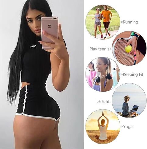 Women's Fitness Yoga Shorts - Summer Sports Cycling Hiking Athletic Shorts in Saudi Arabia