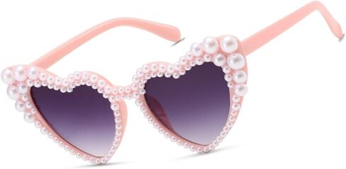 نظارات شمسية على شكل قلب للعرائس من Xpectrum Pearl، نظارات شمسية لحفلات الزفاف، نظارات لحفلات العزوبية للعروس in Kuwait