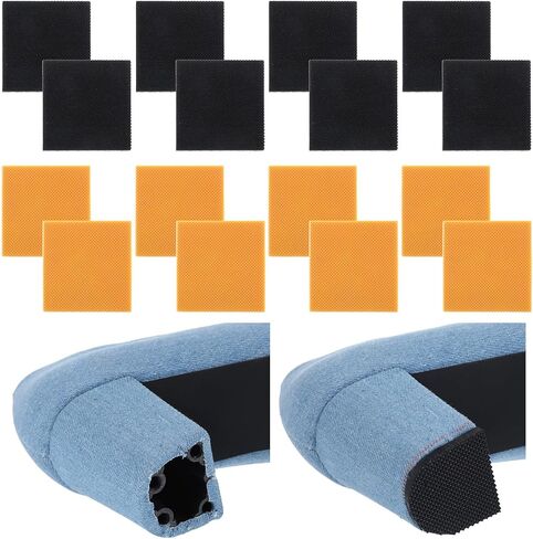 16pcs High Heels Patch, Rubber Boot Heel Replacement Square Sole Repair Tips Stickers Anti Heel Caps High Heel Tread Pad Non Slip Heel Protectors(6.2x6.2x0.4cm) in Saudi Arabia